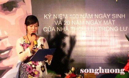 Đêm thơ “Huế và Lưu Trọng Lư”